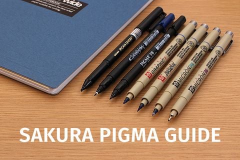 Bút Pigma của Sakura: Hướng dẫn đầy đủ [Guide]