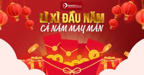 Lì Xì Đầu Năm 100% có tiền cùng Perfect Skin R&D