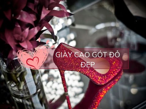 Top 5 mẫu giày màu đỏ đẹp cho cô nàng thời thượng