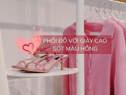 TOP 7 cách phối đồ với giày màu hồng làm bạn thu hút hơn