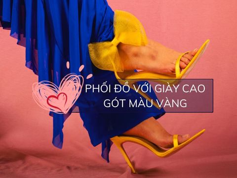 Top 8 cách phối đồ với giày màu vàng giúp bạn nổi bật nhất