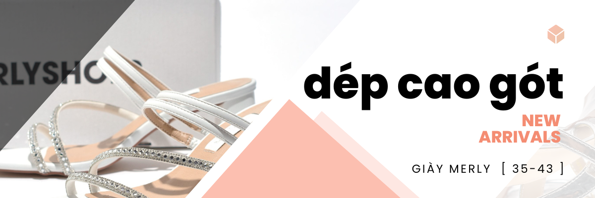 Dép Guốc Cao Gót Mới Nhất Thương Hiệu Merly [35 - 43]