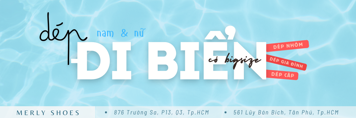 Dép Đi Biển Mới Nhất 2025 (có Bigsize)