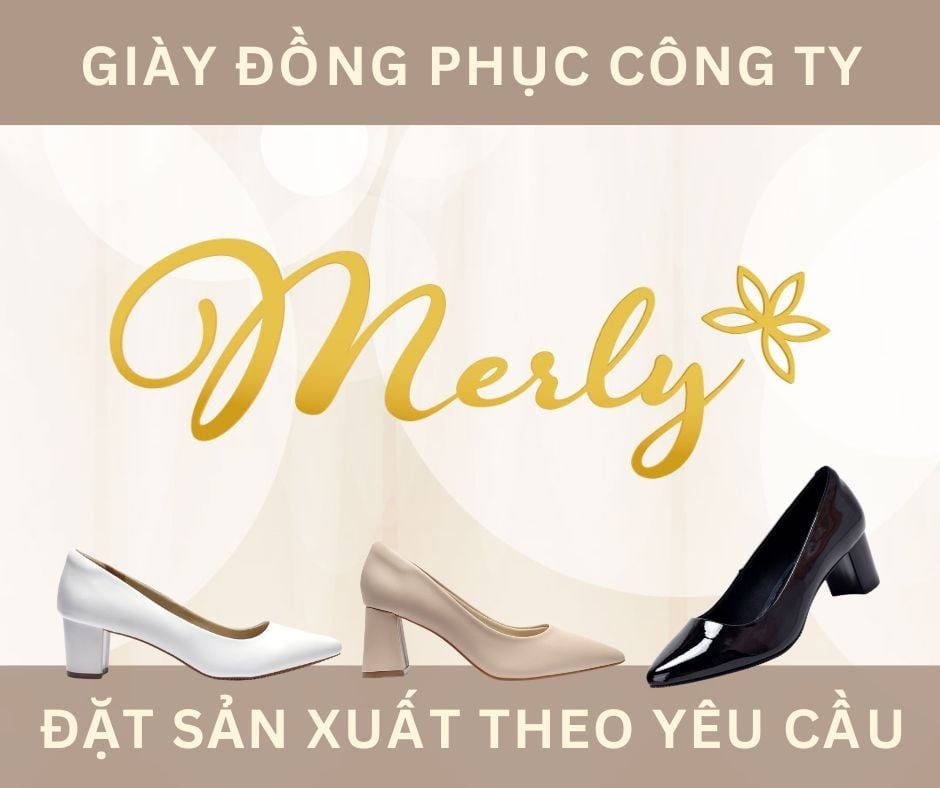 Sản xuất giày đồng phục công ty, giày công sở nữ theo yêu cầu riêng