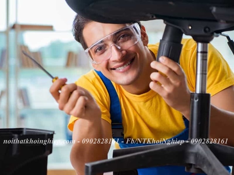 Cách kiểm tra ghế văn phòng bị hỏng bạn cần biết