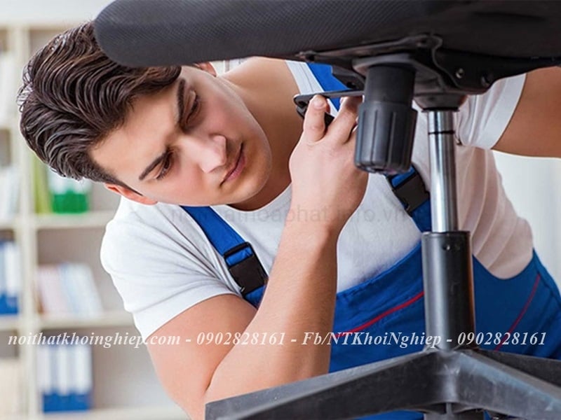8 Cách sửa ghế xoay văn phòng đơn giản hiệu quả ngay P2