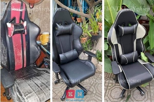noi nhan boc da ghe gaming tan noi tphcm