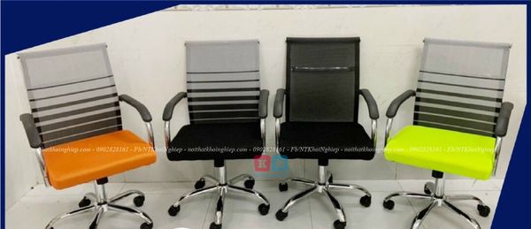 ghế xoay lưới giá rẻ văn phòng GT606
