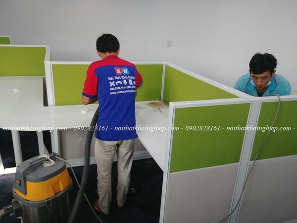 lắp đặt bàn ghế văn phòng đẹp