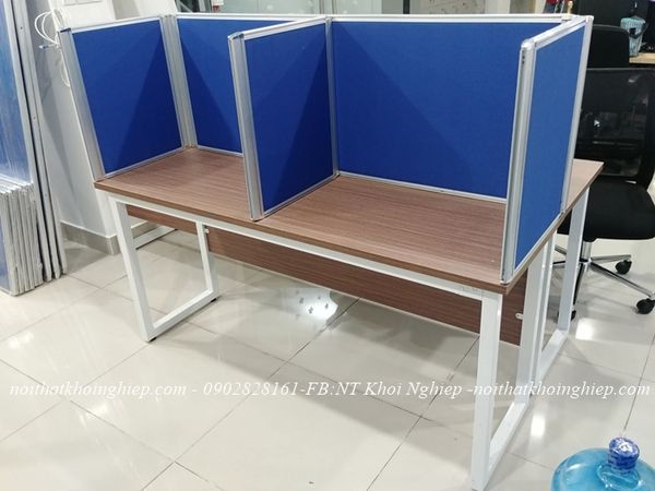 san xuat vach ngan ban lam viec call center gia re