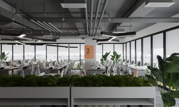 xu hướng thiết kế nội thất văn phòng đẹp