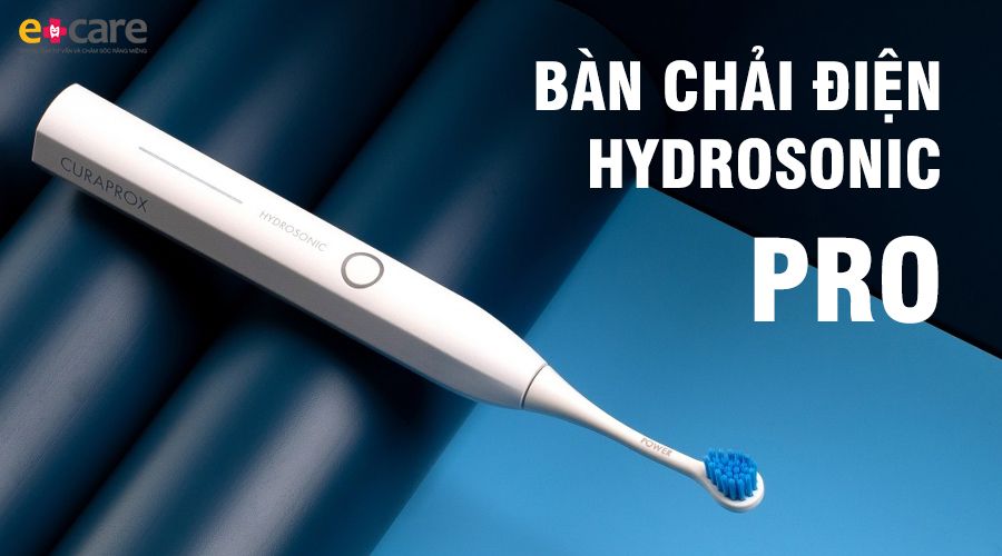 Điều bí ẩn phía sau bàn chải điện Curaprox Hydrosonic PRO