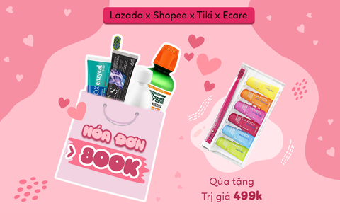 Tặng Be You Mix cho đơn hàng từ 800.000đ