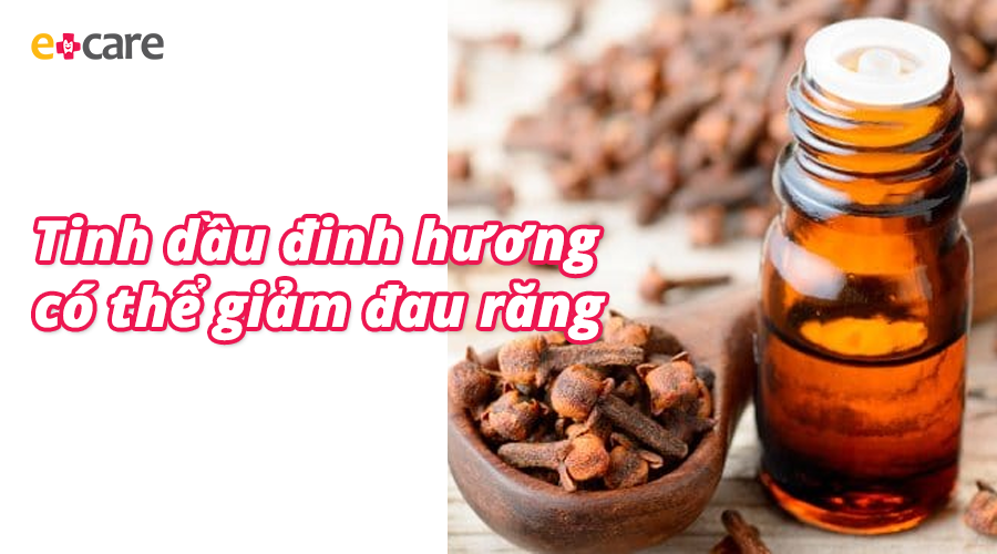 Tinh dầu đinh hương có thể giảm đau răng hay không?