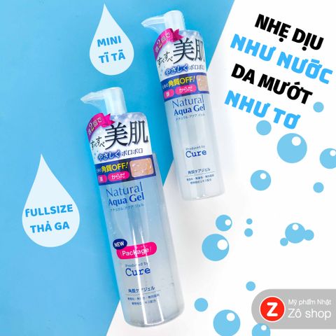 Tẩy da chết - Cure Natural Aqua Gel