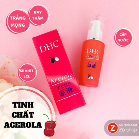 Tinh chất cấp nước, dưỡng trắng, se khít lỗ chân lông DHC Acerola 