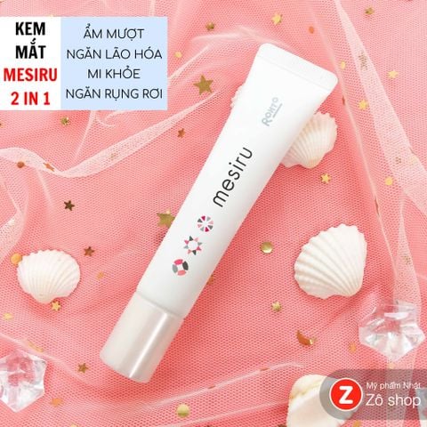 Dưỡng mắt kiêm dưỡng mi Rohto - Mesiru (16g)