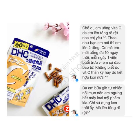 Viên uống bổ sung vitamin C - DHC 