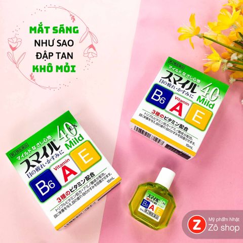 THUỐC NHỎ MẮT - SMILE 40EX MILD 15ML