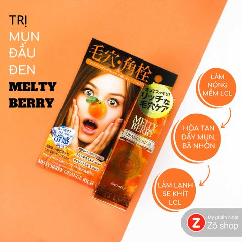 Trị mụn đầu đen - Melty Berry Orange rich 40g