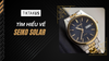 Đồng hồ Seiko Solar là gì? Ưu điểm, dòng sản phẩm nổi bật