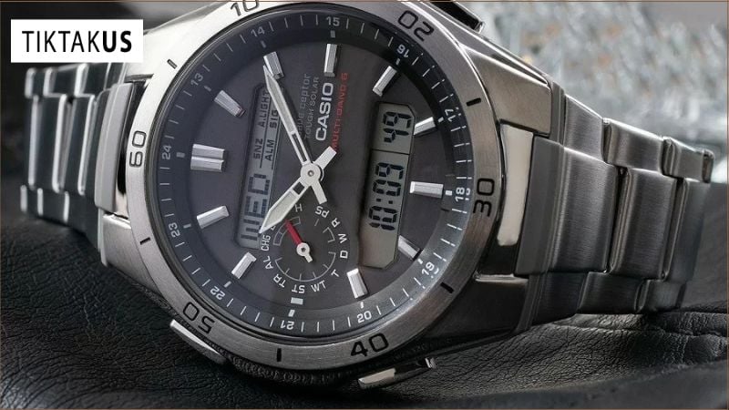 Đôi khi, kim đồng hồ và màn hình LCD trên Casio Wave Ceptor có thể không khớp với nhau.