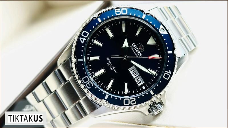 Đồng hồ Nam Dây Thép Orient Mako III RA-AA0002L19B