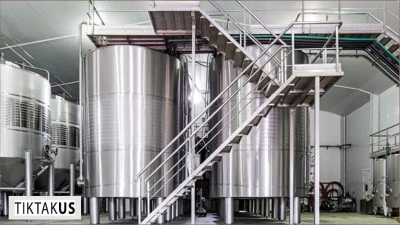 Trong công nghiệp hóa chất và thực phẩm, thép 316L được dùng để chế tạo bồn chứa, bể phản ứng, .....