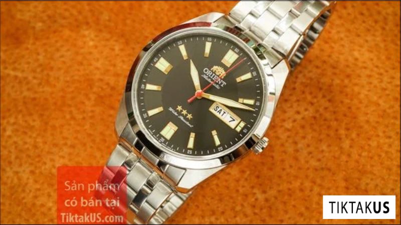 Đồng hồ nam dây thép Orient 3 sao RA-AB0017B19B