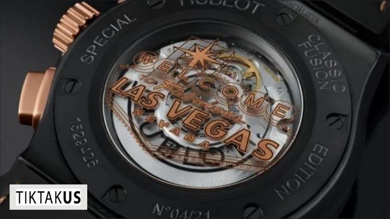 Thép không gỉ 316L là chất liệu phổ biến nhất được sử dụng cho mặt sau của đồng hồ, kể cả những chiếc Hublot.