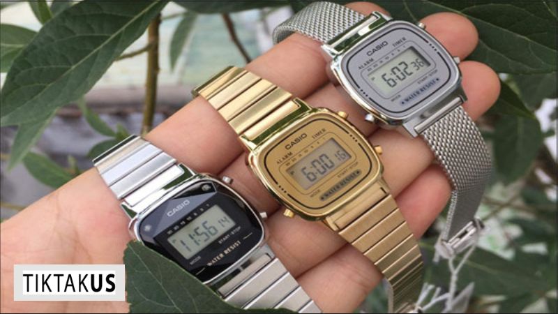 LA670 mang đậm dấu ấn của những chiếc đồng hồ điện tử thập niên trước, gợi lên nét hoài cổ nhưng vẫn toát lên vẻ hiện đại,