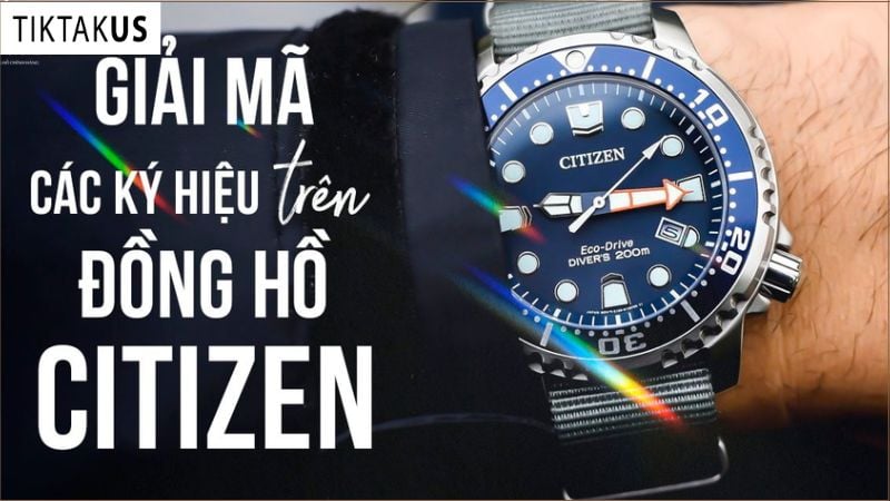 Ký hiệu WR100M cho bạn biết chiếc đồng hồ này có thể đồng hành cùng bạn khi bơi ở hồ.