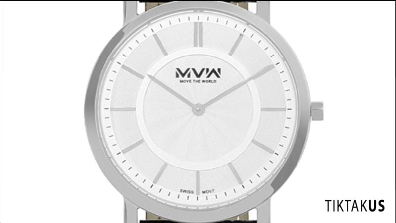 MVW ML076-01 là một chiếc đồng hồ mang phong cách cổ điển với mặt đồng hồ 38mm