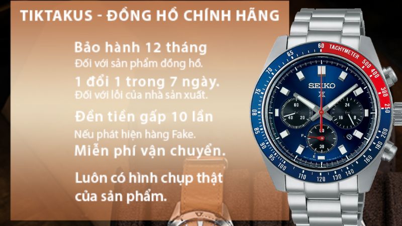 Một trong những yếu tố quan trọng làm nên uy tín của Tiktakus chính là cam kết bán hàng chính hãng 100%.