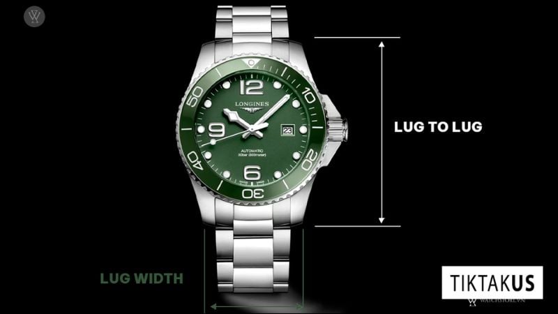 Lug đồng hồ đảm nhiệm hai vai trò quan trọng, vừa mang tính kỹ thuật vừa ảnh hưởng đến thẩm mỹ: