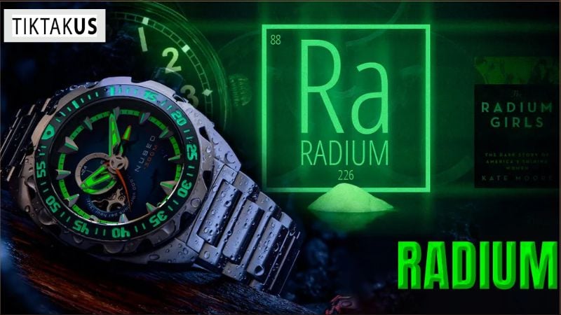 Radium có ưu điểm là phát sáng mạnh và bền.