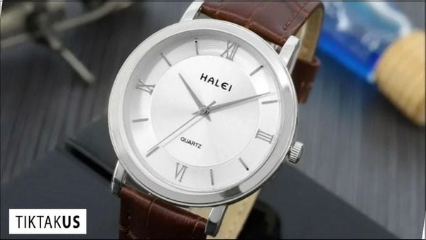 Kiểm tra logo và mặt số của đồng hồ Halei