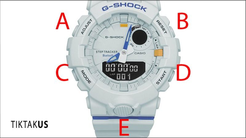 Cách reset G-Shock module 5691