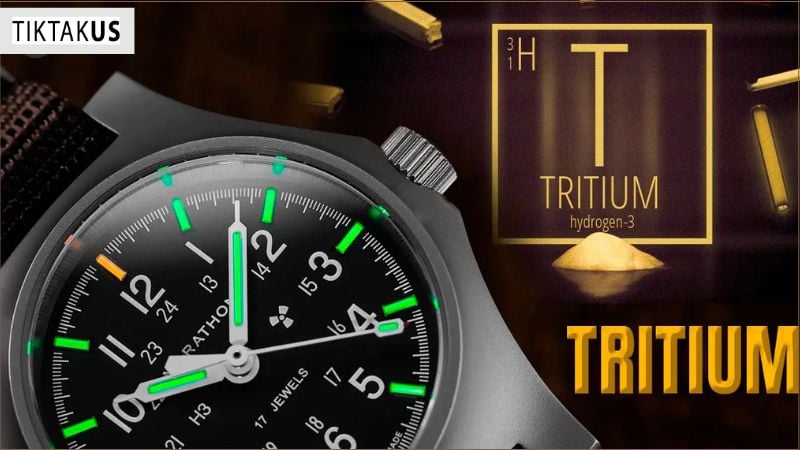 Tritium tạo ra ánh sáng mạnh và liên tục trong thời gian dài mà không cần nguồn năng lượng bên ngoài.