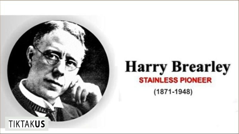 Harry Brearley quá trình nghiên cứu vật liệu làm nòng súng đã phát hiện 1&nbsp;hợp kim thép có khả năng chống ăn mòn.