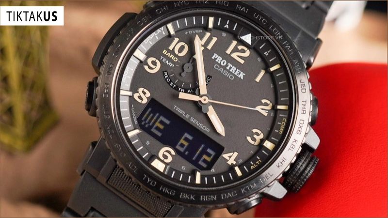 Cách chỉnh giờ&nbsp;đồng hồ Casio Protrek