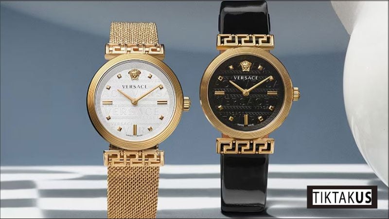 Hướng dẫn chỉnh giờ đồng hồ Versace 2 kim và 3 kim