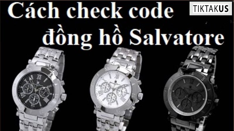 Check code là quá trình giải mã thông tin sản phẩm từ mã vạch hoặc mã QR trên đồng hồ bằng ứng dụng điện thoại.