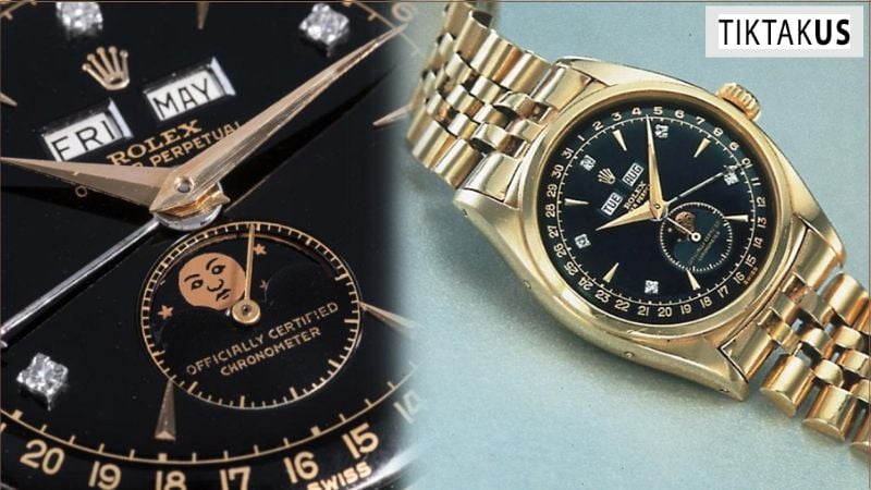 Chiếc Rolex Reference 6062 của Vua Bảo Đại là một tuyệt tác chế tác đồng hồ, hội tụ tinh hoa thiết kế và nghệ thuật.