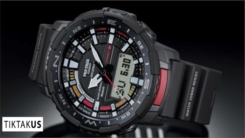 Cách chỉnh giờ thể thao&nbsp;đồng hồ Casio Protrek