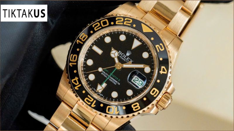 Rolex GMT-Master II (thép, dây kim loại)