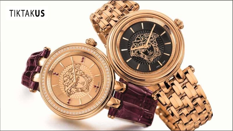 Đồng hồ Versace chính hãng thường sử dụng thép không gỉ 316L cao cấp