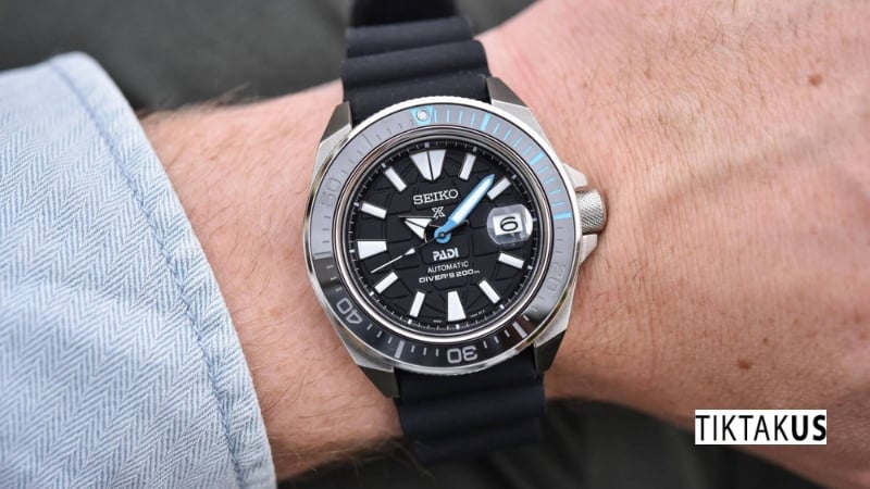 Đồng Hồ SEIKO Prospex King Samurai PADI SRPG21K1 Kính Sapphire Chống Nước Lặn 200m Bezel Ceramic
