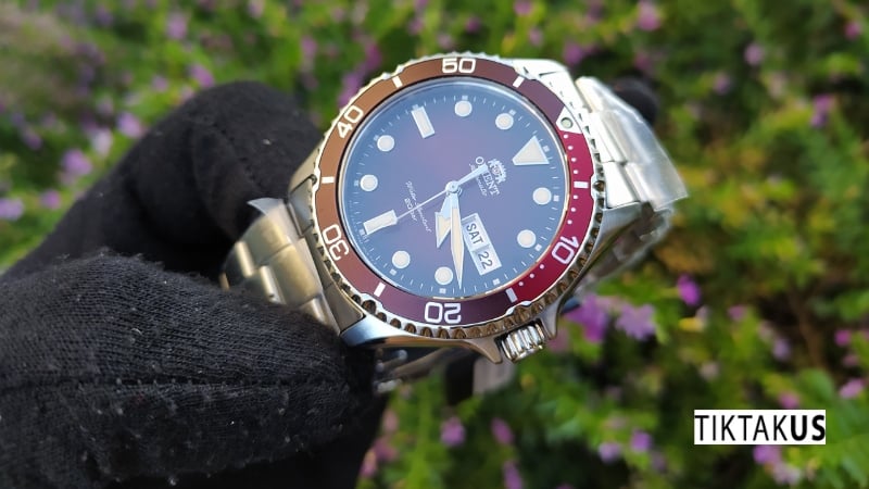 Đồng Hồ Nam Dây Thép Orient Mako 4 RA-AA0814R19B