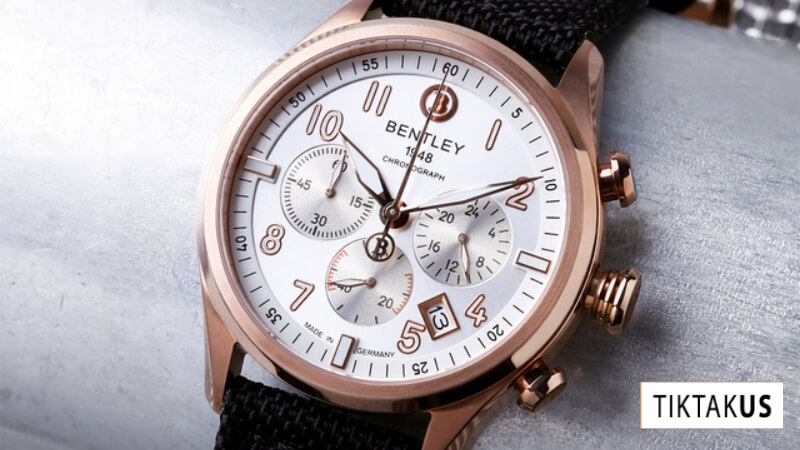 Thiết kế đồng hồ Bentley mang phong cách sang trọng, thể thao